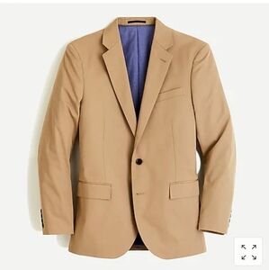 Ludlow Slim-fit jacket Italian cotton chino A0498